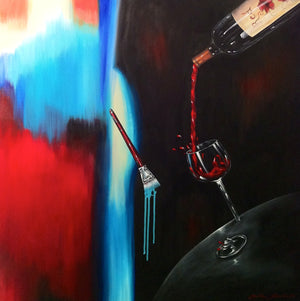 Anita McDaid Art - Red Wine - mycanvasphoto